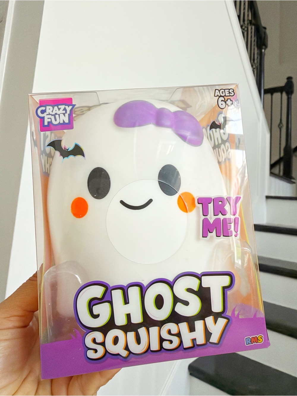 RMS Crazy Fun Ghost Squishy Boy & Girl Set of 2 Rare Viral Collectible NEW 👻 - Picture 5 of 6